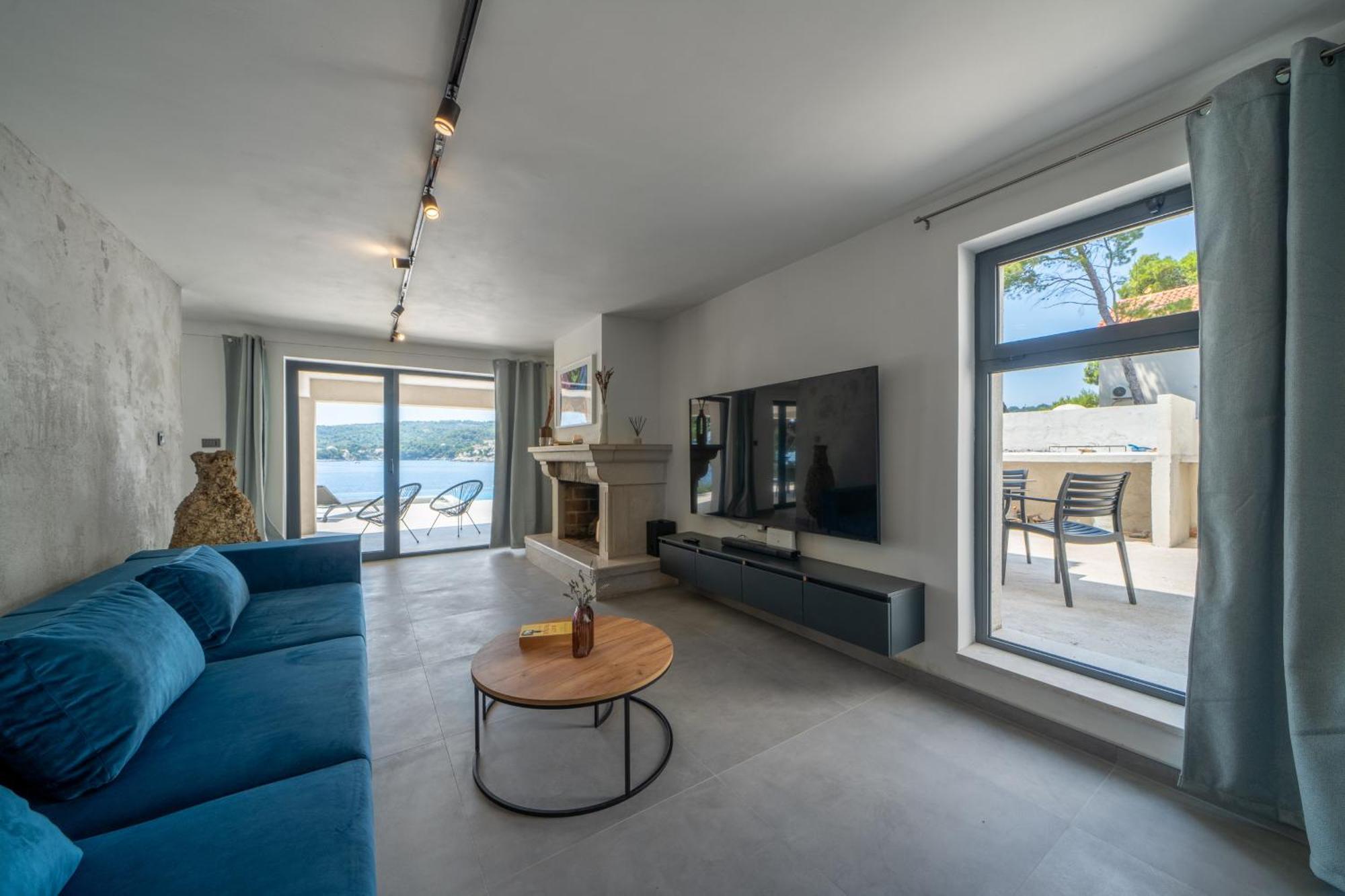 Seafront Villa Serenita Sumartin Eksteriør bilde