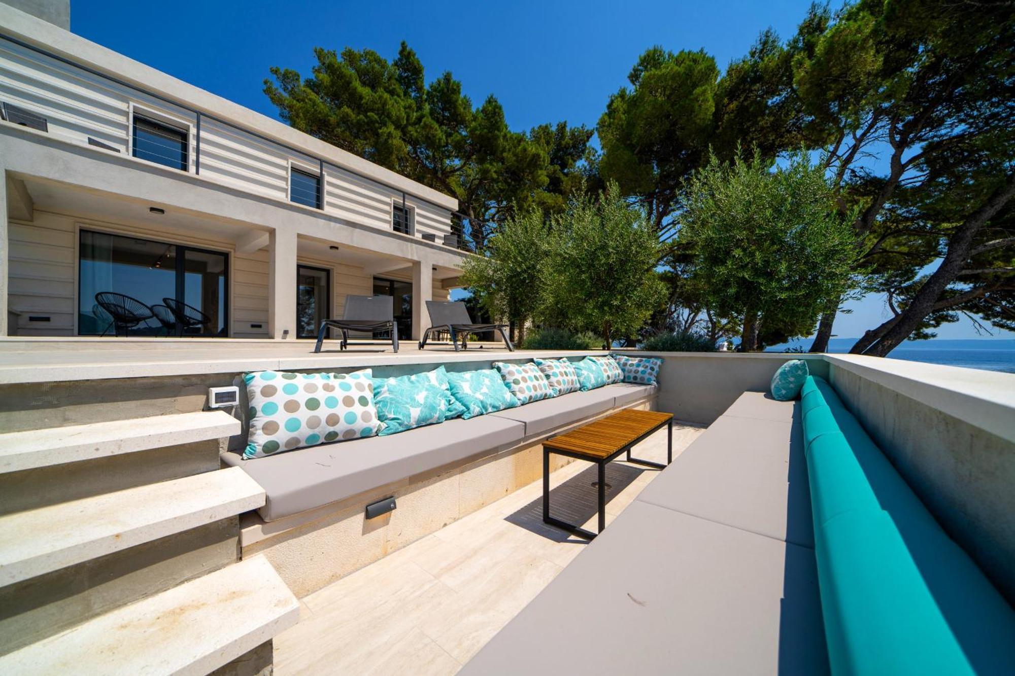 Seafront Villa Serenita Sumartin Eksteriør bilde